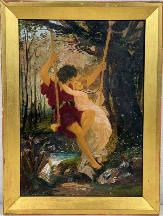 Pierre Auguste Cot (18371883) Der Frühling Gemälde Kaufen auf Ricardo