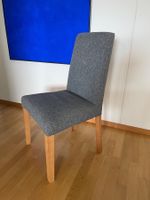 6 x Stuhl grau mit Holzbeinen / dinning table chairs