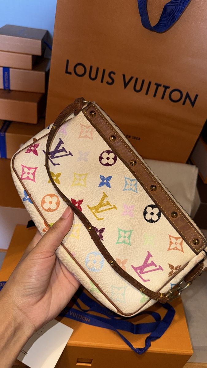 Louis Vuitton Sacs femmes: Louis Vuitton Pochette multicolor 2004 – D'occasion à Widnau par Pukpan_99 7