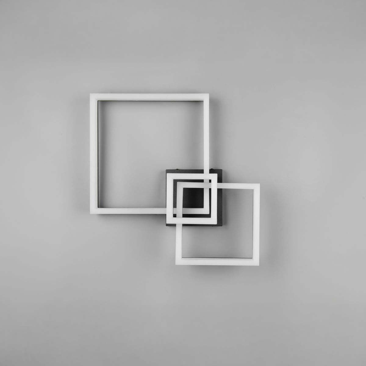 Kronleuchter & Deckenlampen: LED Deckenleuchte, Schwarz, 65 cm x 47 – Neu (gemäss Beschreibung) aus Kreuzlingen von Smart-Light 3