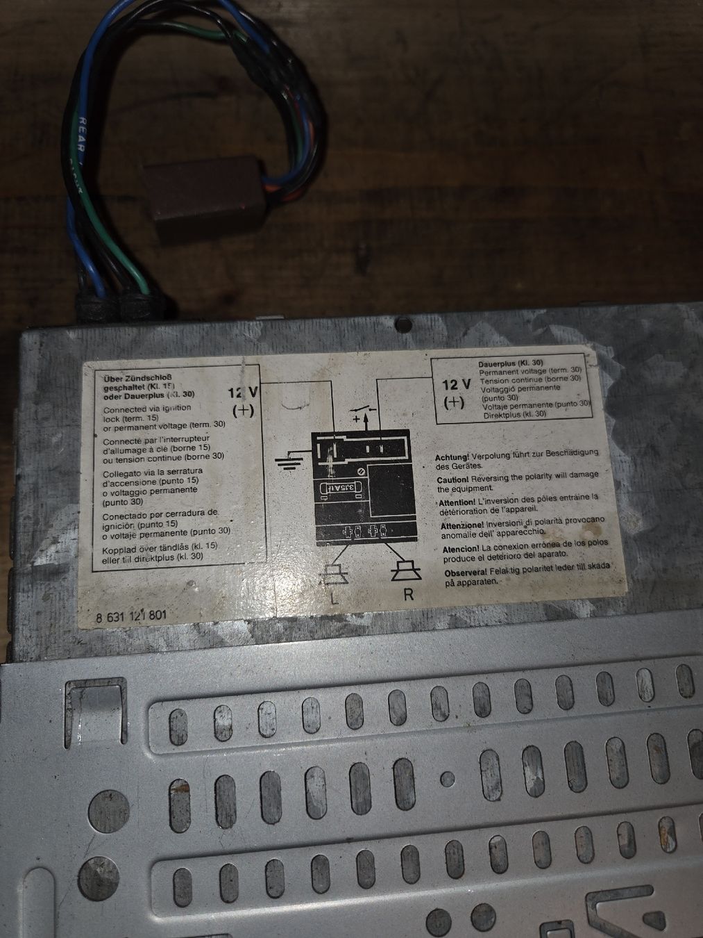 Blaupunkt Radio: Blaupunkt Freiburg SQM 26 – Usato da Boswil venduto da oli_6ts9 1