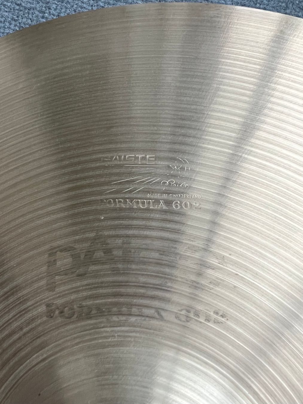 Paiste Instruments de musique: Paiste Formula 602 16" Ride oder Crash – D'occasion à Dietikon par Wildtransporte 2