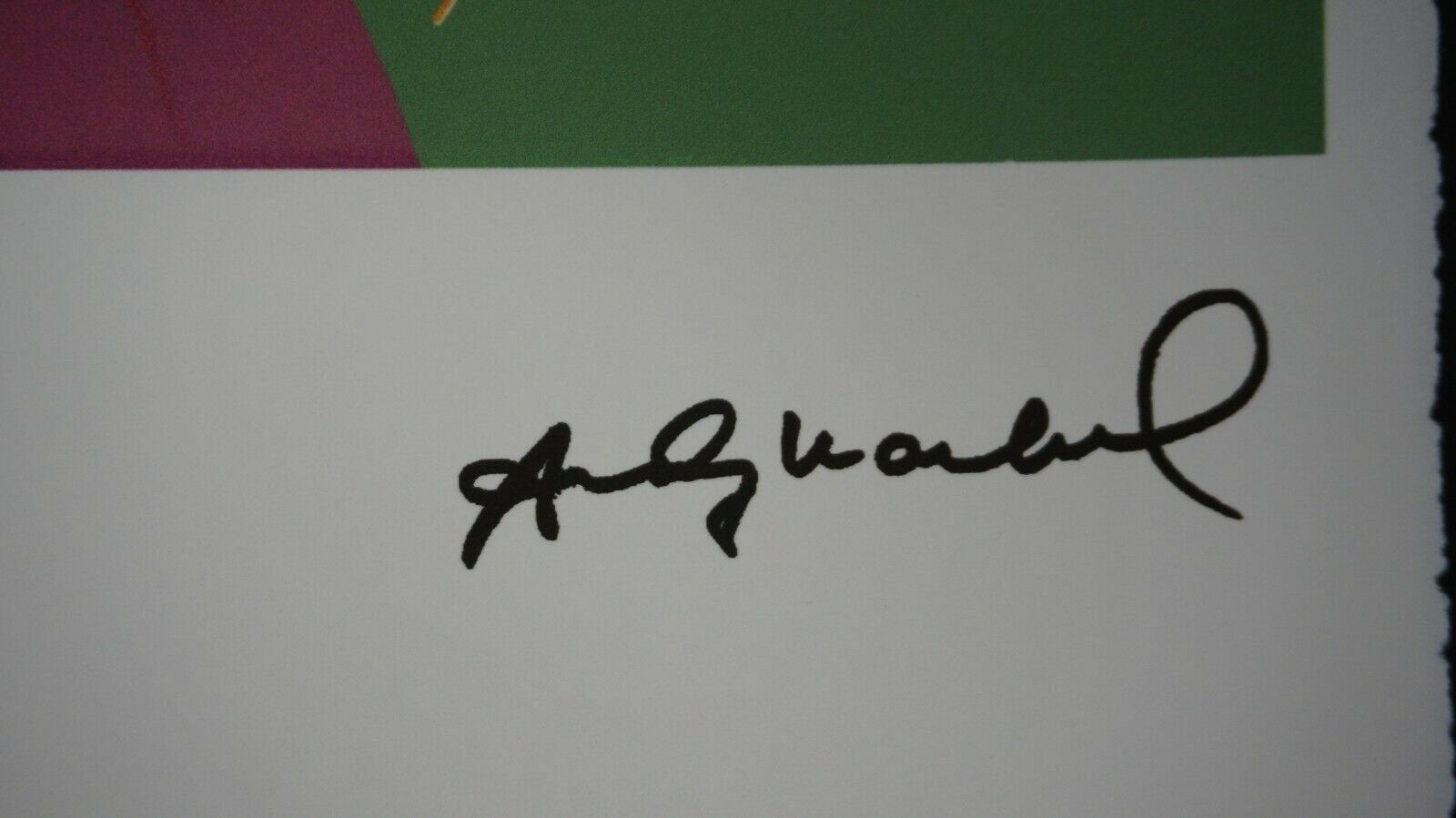 Foto & Immagini: Andy Warhol    HANDNUMMERIERT DRUCKSIGNIERT – Usato da Gersau venduto da kunst-online 3