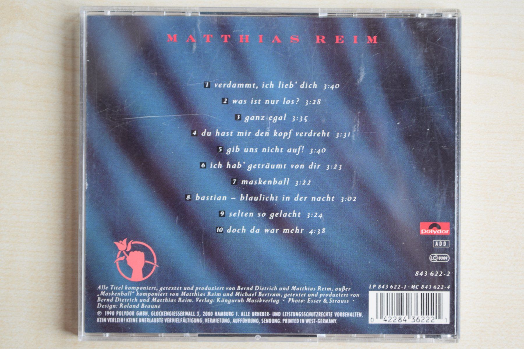 CD: MATTHIAS REIM (618) – Usato da Reutigen venduto da DONDON55 2