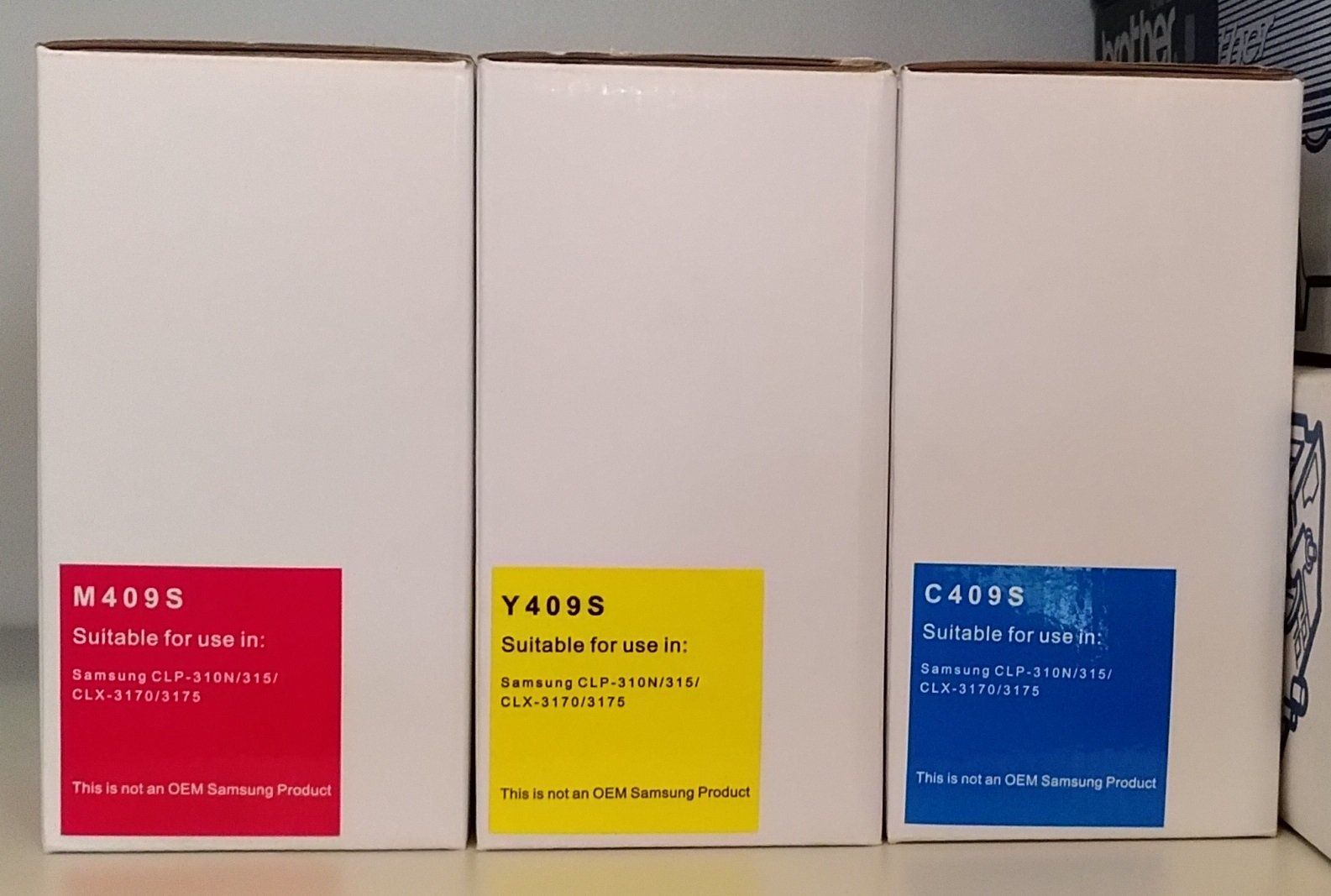 Samsung Druckerpatronen & Toner: Samsung Toner Pack 409S - C/Y/M – Neu und originalverpackt aus Tramelan von Virtualcomputer
