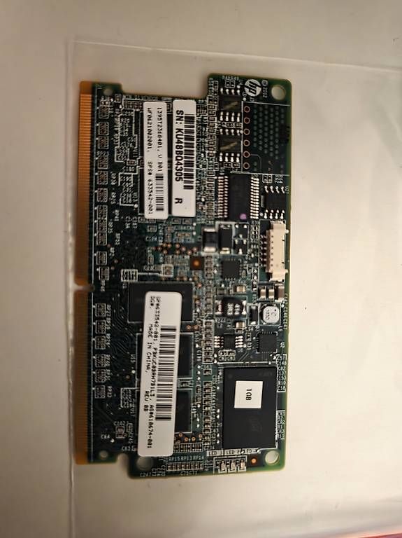 Hewlett Packard Server: HP Smart Array 1GB FBWC Cache + Kondensator – Gebraucht aus Horgen von camd123