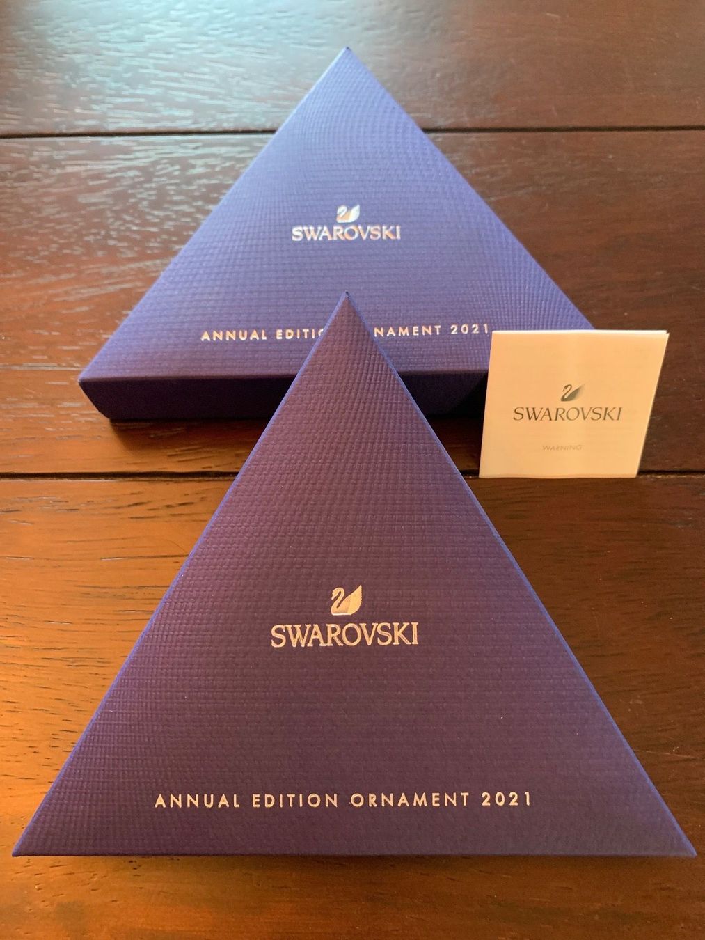 Swarovski Alle Dekorationen: Swarovski Stern Ornament 2021 Gross – Neu und originalverpackt aus Wil SG von Sissi..79.. 1
