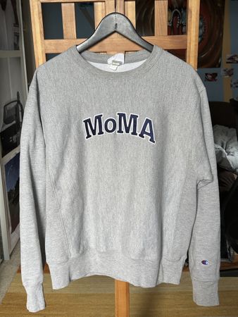 MoMa x Champion Grey Sweater