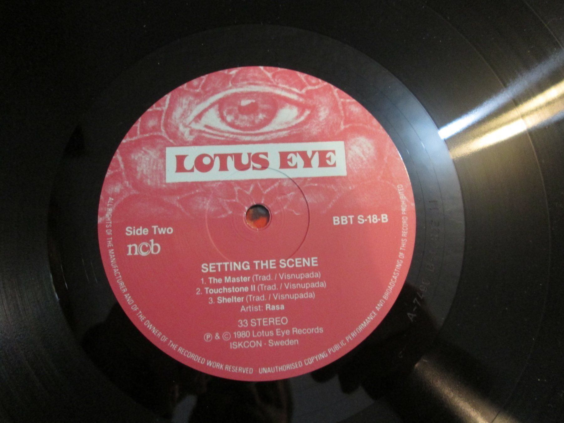 Dischi in vinile: Rasa - Setting The Scene - Vinyle LP 33t – Usato da la Chaux-de-Fonds venduto da Lampe 2
