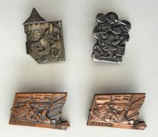 Diverse Fasnachtsplaketten (Namen ?) K, S