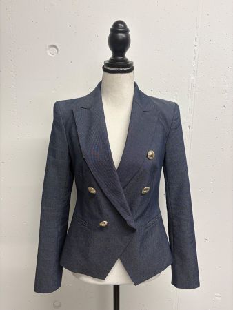 Rinascimento Blazer dunkelblau Gr. XS preppy Goldknöpfe