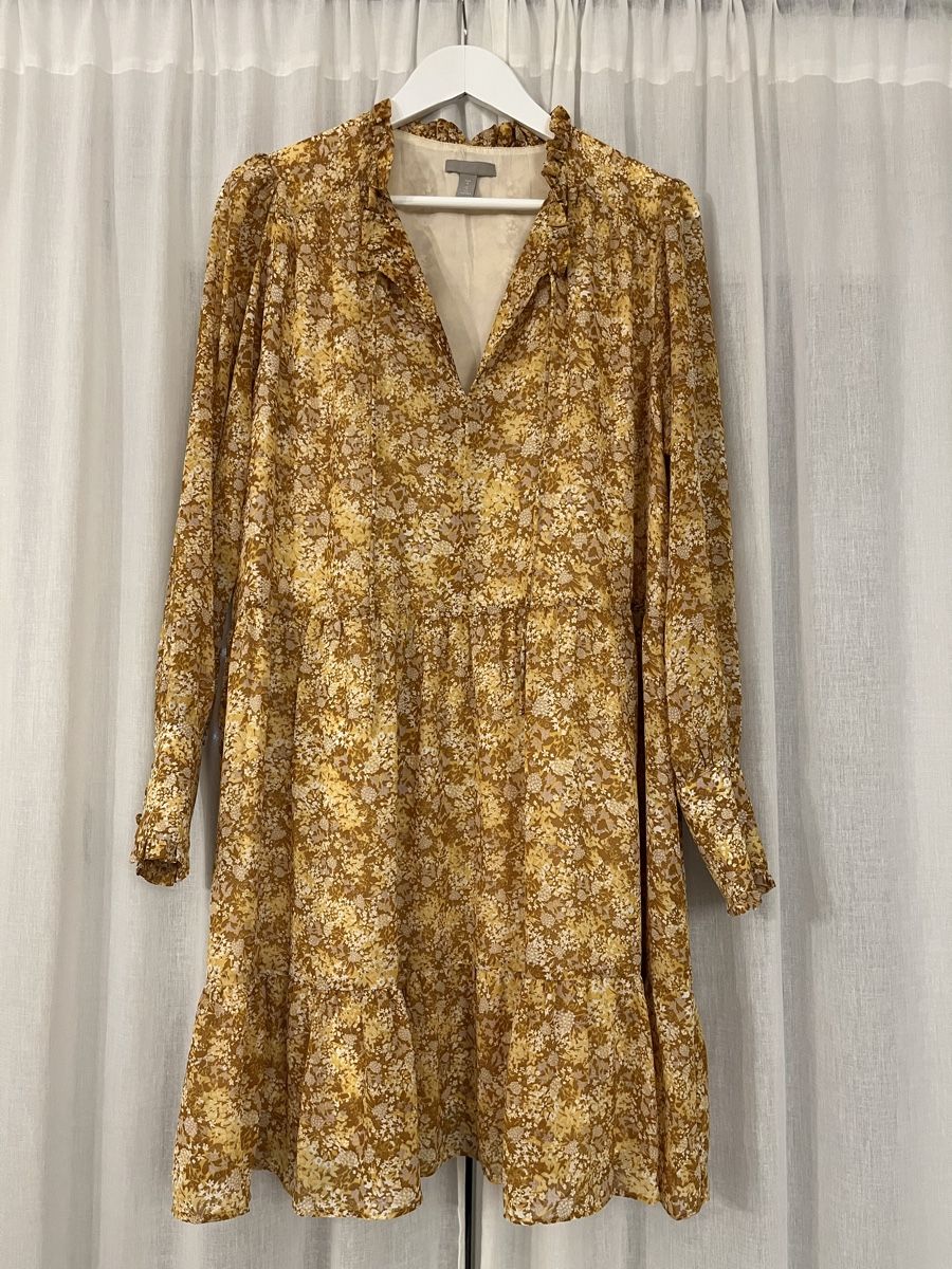 H&M Vestiti: Gelbes Chiffon Kleid H&M – Nuovo (secondo la descrizione) da Oensingen venduto da Chicotus 1