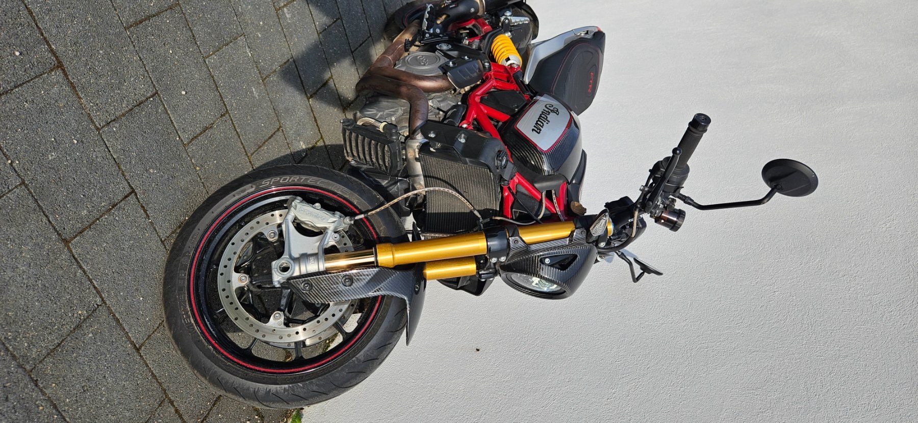 Indian Motorcycle Strada: Indian FTR Carbon R limited edition – Usato da Romanel-sur-Lausanne venduto da Marsu001 3