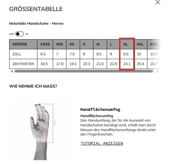 Guanti & manicotti: Motorrad Handschuhe Dainese Druid XL – Usato da Hochdorf venduto da HubMister 3
