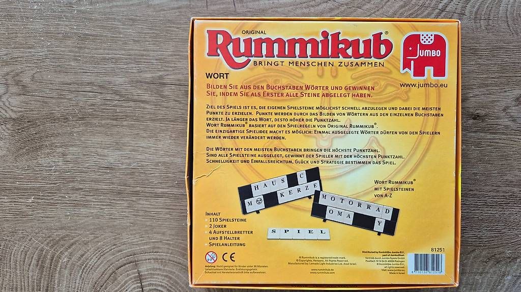 Giochi: 5 Spiele, UNO, Rummikub, confusion, ReAction, Activity – Usato da Adelboden venduto da afkcamper 4