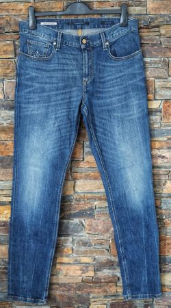 Jeans ALBERTO Gr. 32x32 Herren tapered fit dunkelblau