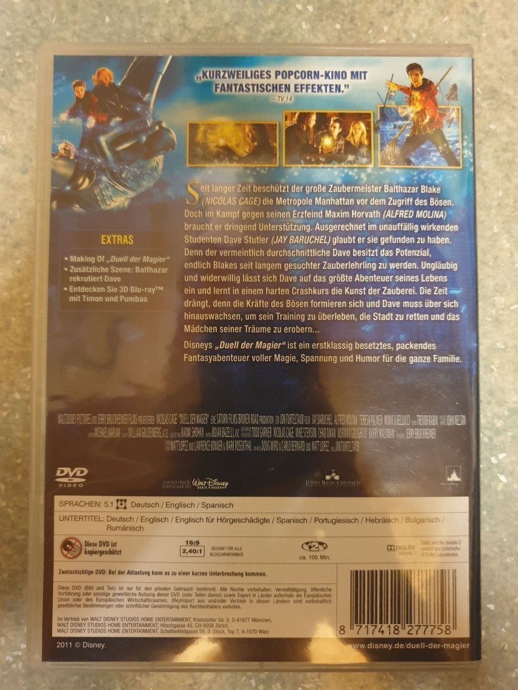 Tutti i DVDs: Duell der Magier – Usato da Rothenthurm venduto da Lord-Ren 1