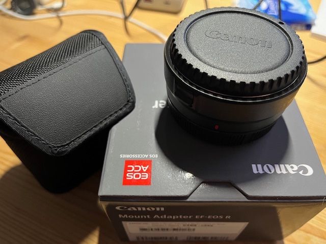 Canon Foto-Adapter: Adaptateur Canon EF-EOS R – Neu und originalverpackt aus St-George von Napapiri01 1