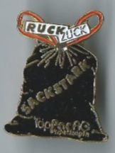 Placchette & Badge: Sackstark PIN – Usato da Zürich venduto da t24_de
