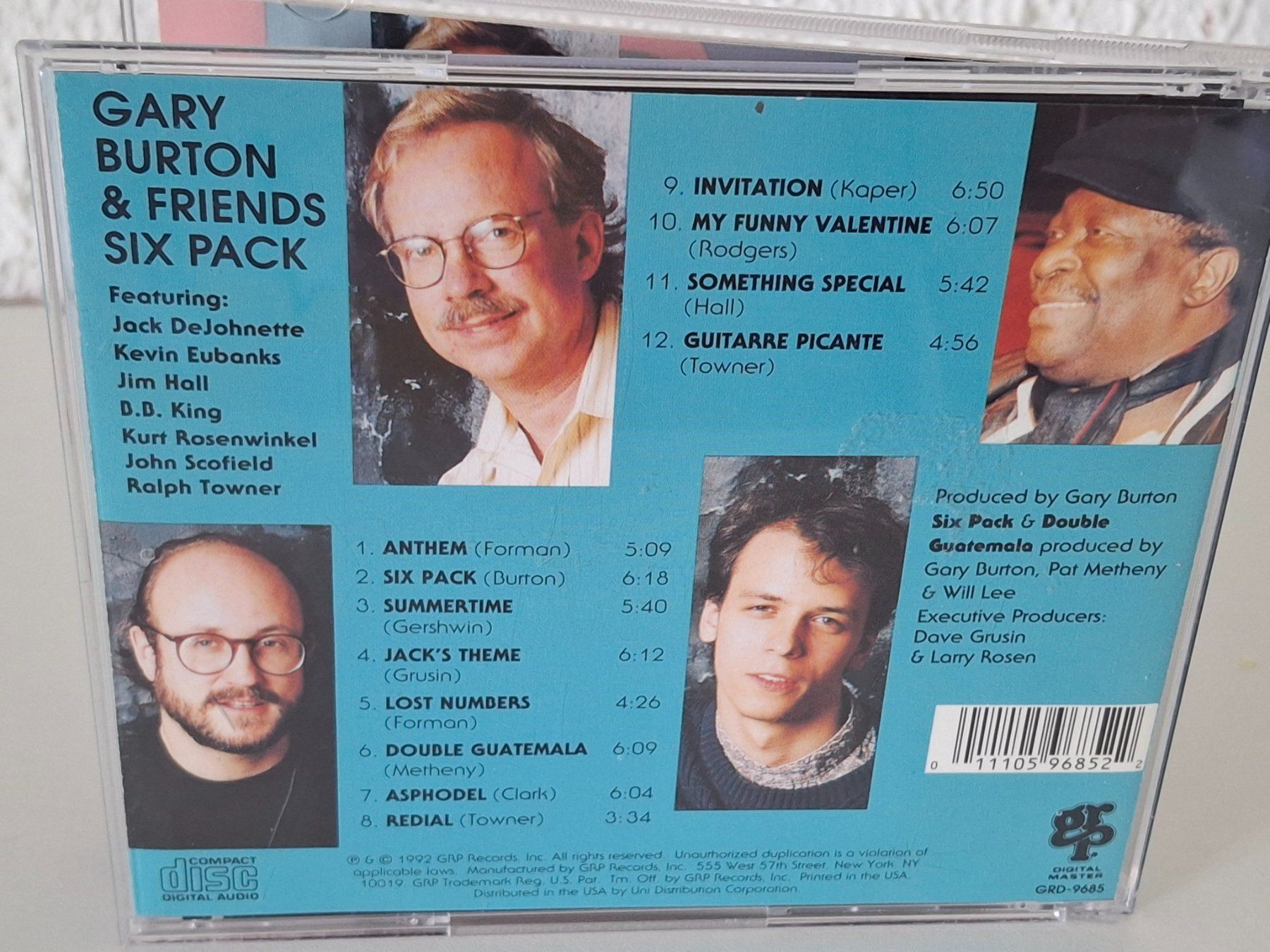 CD: CD Gary Burton & Friends Six Pack Jazz – Usato da Aarberg venduto da Jackup1 1