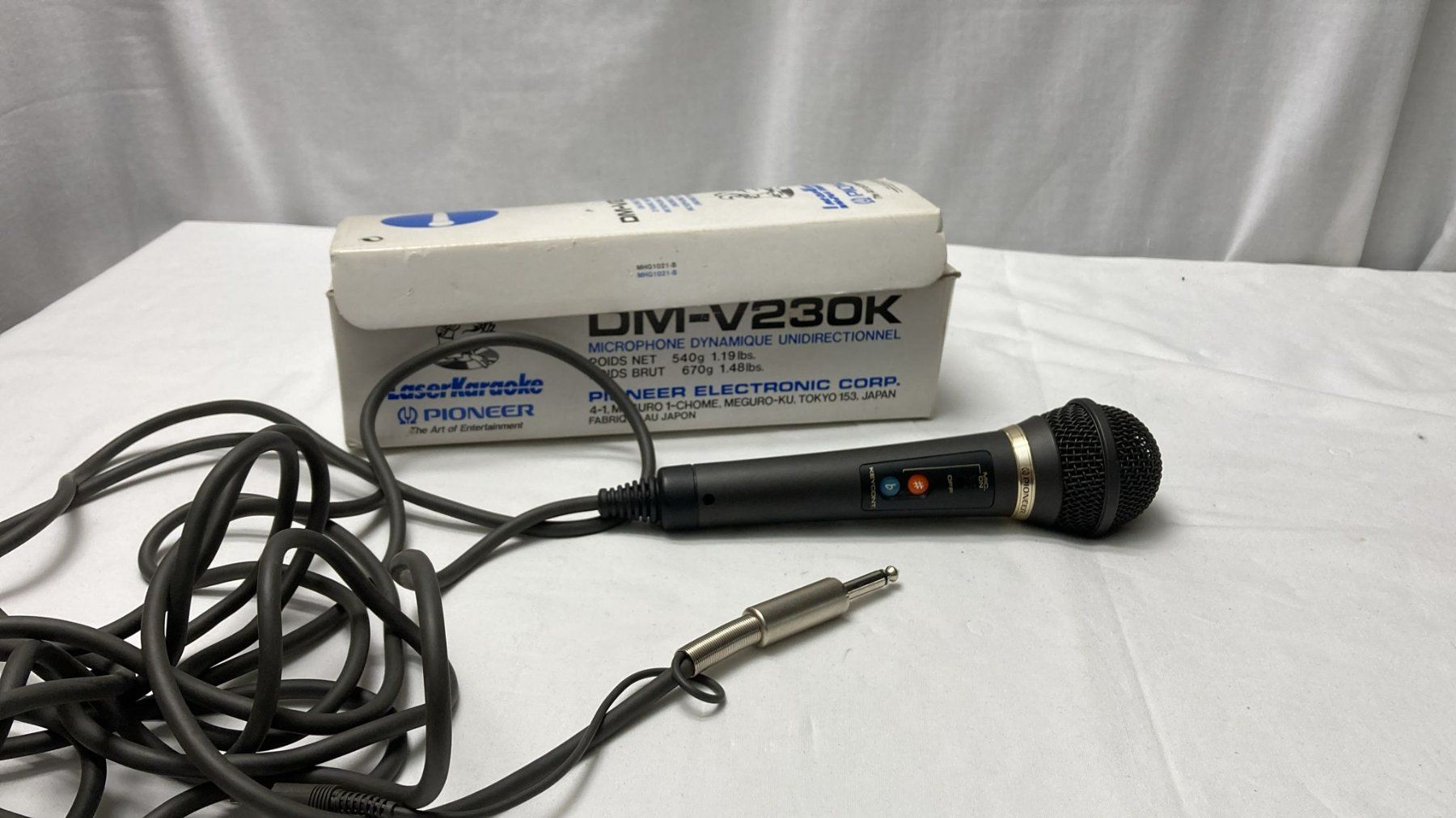 Pioneer Microfoni: Mikrofon Pioneer DM-V230K – Usato da Dietikon venduto da Rima57