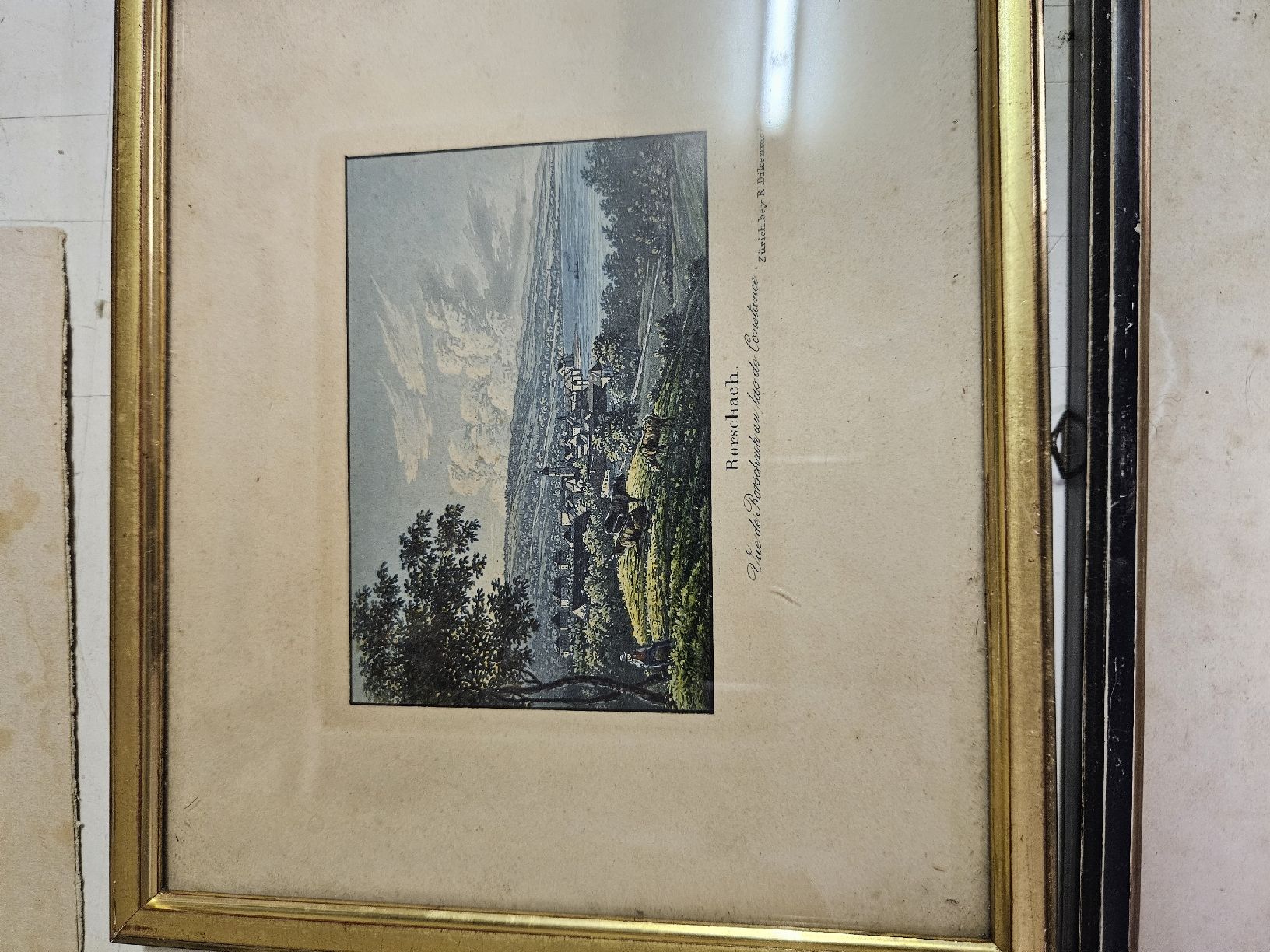 Gravures: stich antik rohrschach – D'occasion à Schwellbrunn par Omega-alpha 2