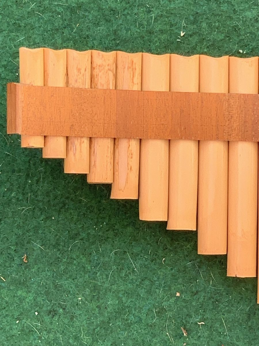 Musikinstrumente: Panflöte mit 15 Pfeifen  – Gebraucht aus Wangen b. Olten von Finolino28 5