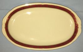 BAVARIA ELFENBEIN Porzellan Platte