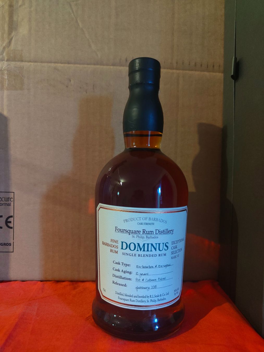Spiritueux: Foursquare ECS Dominus 70cl – Neuf (Voir description) à Ste-Croix par com_k2zb