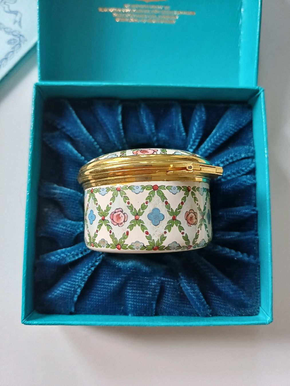 Tutte le decorazioni: Halcyon Day Enamels, Bilston Dose – Nuovo (secondo la descrizione) da Zürich venduto da Avocadokern 2
