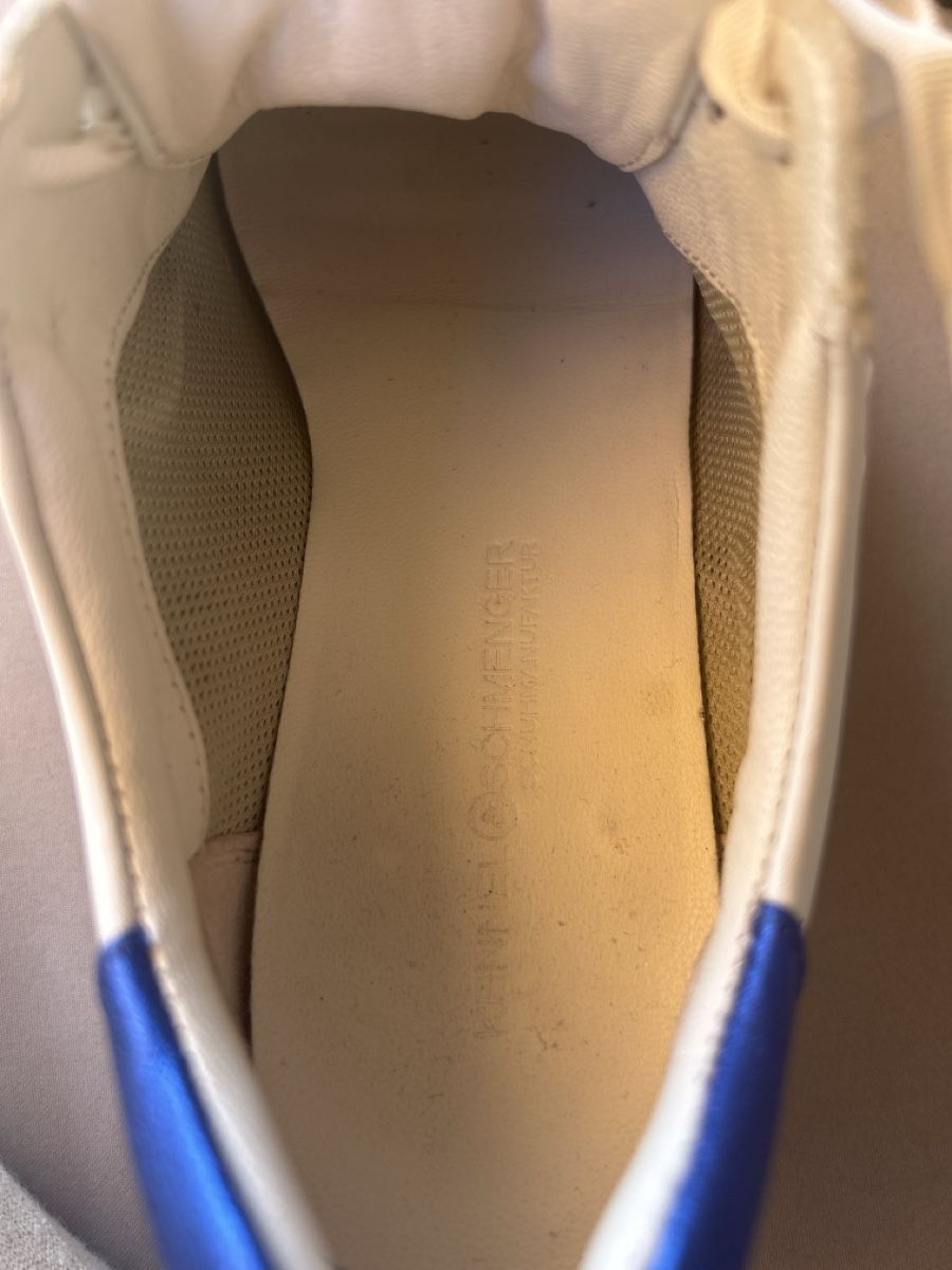 Kennel + Schmenger Scarpe da donna: KENNEL&SCHMENGER sneakers cuir blanc-bleu – Nuovo (secondo la descrizione) da Genève venduto da donpepe10 4