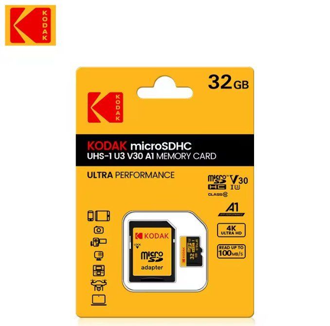 Speicherkarten: KODAK SD card micro SD 32 GB – Neu und originalverpackt aus Vufflens-la-Ville von Diddix 2