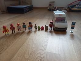 Playmobil Hotelbus mit Fahrgästen Set