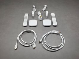 2 x Swisscom TV Box 5 inkl. Fernbedienung & Zubehör