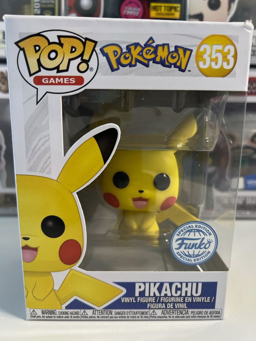Funko Figuren: Funko POP! Games Pokémon Pikachu – Neu und originalverpackt aus Le Mouret von perfectbijou