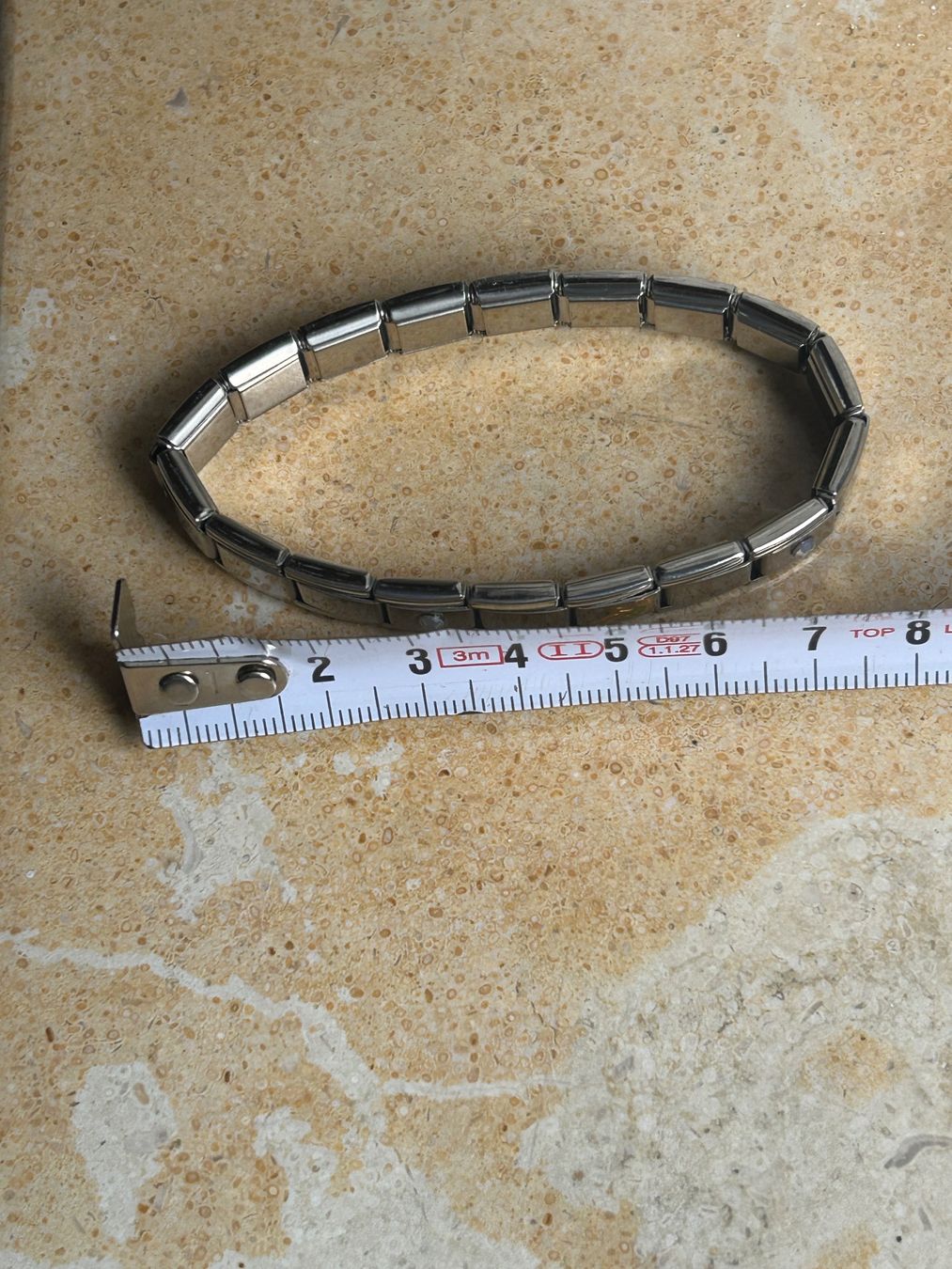 Armbänder & -reifen: Edelstahl Armband 80 s Style – Gebraucht aus Laufen von Bellavitaboom 6