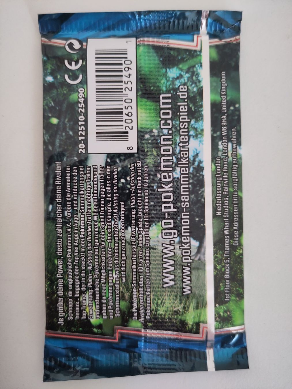 Pokémon Sammelbilder & Trading cards: pokemon karten Platin Aufstieg der Rivalen booster – Neu und originalverpackt aus Zürich von Pokemon_DP_PT 1
