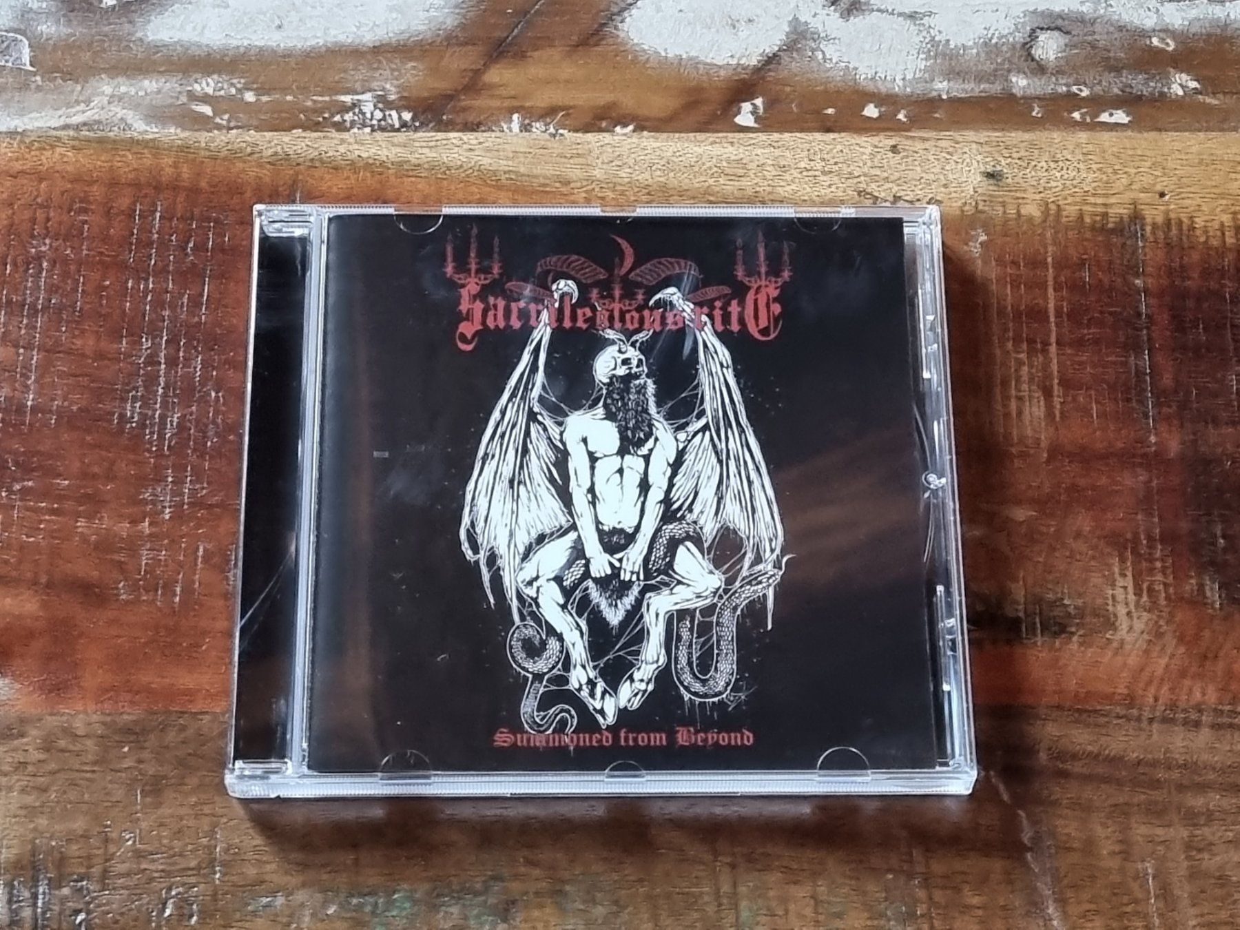 CDs: Sacrilegious Rite - Summoned from beyond, CD Black Metal – Gebraucht aus Winterthur von Belzarek