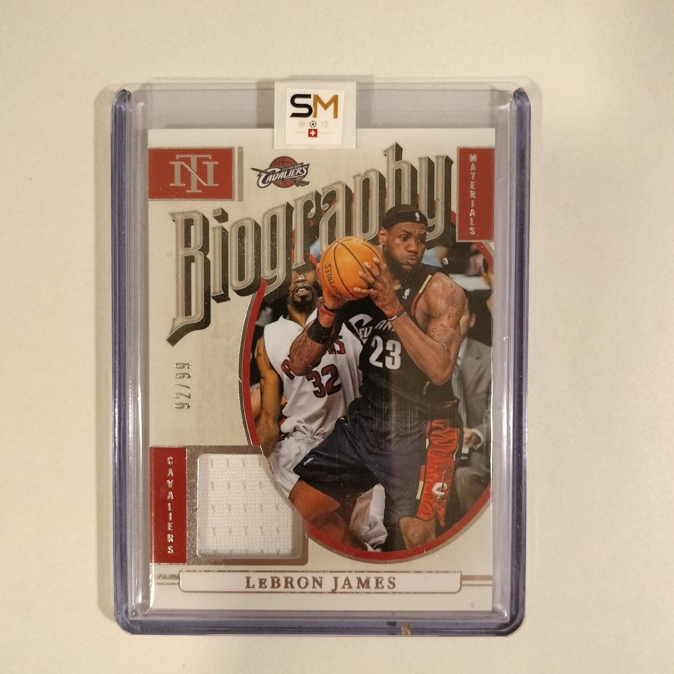 Panini Carte collezionabili: LeBron James Biography Materials /99 – Nuovo (secondo la descrizione) da Bern venduto da SportsMemos 4