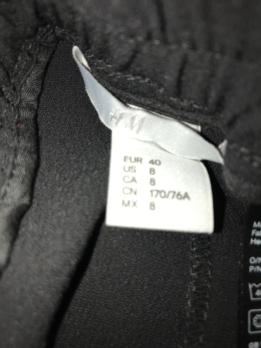 H&M Pantaloni: Damenhose schwarz – Nuovo e nell'imballaggio originale da Zumikon venduto da Uranus88 3