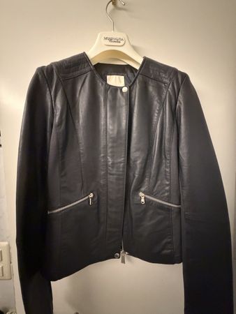 Pinko Lederjacke schwarz Gr. 34 guter Zustand