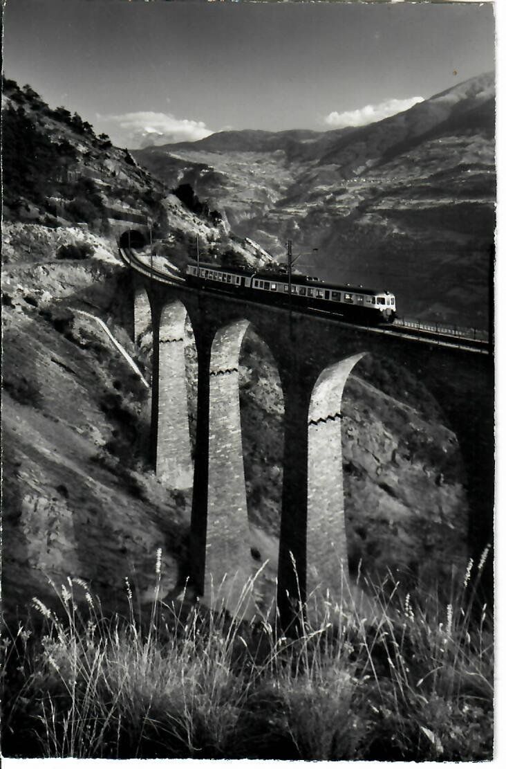 Cartoline postali: die Lötschbergbahn – Usato da Hochdorf venduto da Ziegel-16