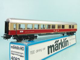 Märklin 4087 DSG Speisewagen, Blech