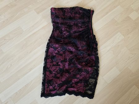 Edles, festliches Spitzenkleid, Gr. 36