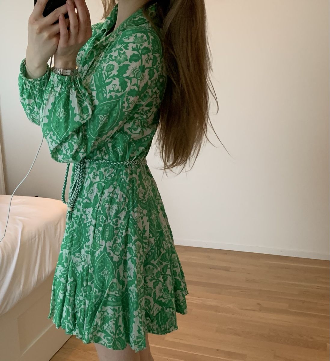 Zara Vestiti: Zara grünes Blusenkleid / Grösse S – Usato da St. Gallen venduto da delideja01 1