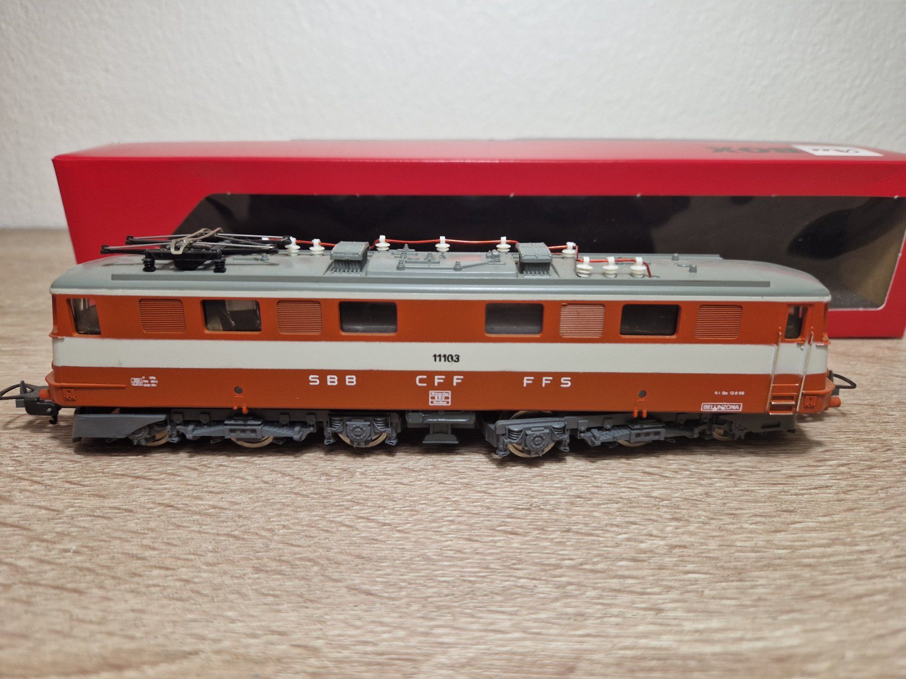 Lima Modellini di ferrovie: Lima E-Lok 11103 SBB H0 (3) – Usato da St-Aubin-Sauges venduto da tantome 1
