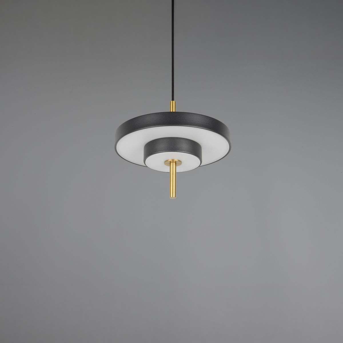 Lampadari & plafoniere: LED Pendelleuchte, Schwarz, CCT, 20 cm Ø – Nuovo (secondo la descrizione) da Kreuzlingen venduto da Smart-Light 5