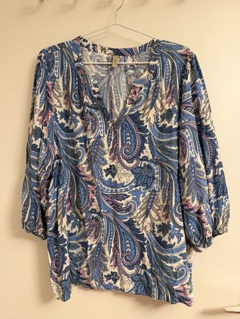 Damen Bluse SOYA CONCEPT Paisley Muster Grösse XL guter Zust