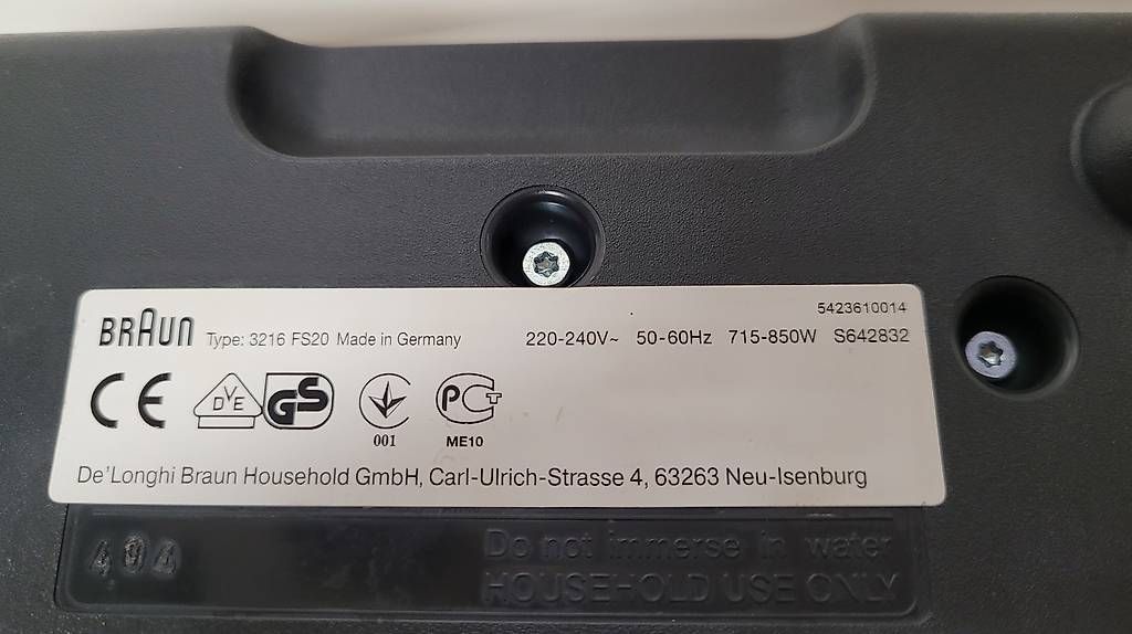 Braun Elettrodomestici da cucina: Dampfgarer BRAUN – Usato da Zofingen venduto da Loop_ReSale 1