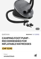 Quechua Foot Pump - Perfect for camping & mattresses!